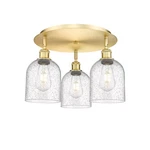 Innovations Lighting 516-3C-11-18 Bella Flush 18"W Satin Gold /. Fixed Price $462.00.