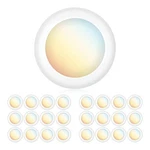 Parmida (24 Pack) 5/6 Inch Dimmable 5CCT Led Disk Lights, 15W Surface Mount C.... Fixed Price $176.21.