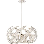 Quoizel PCCN2824PK Platinum Collection Crescent 6-LIGHT Pendant Polished. Fixed Price $969.99.