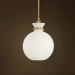 Kichler Laria 10.25 In. Light Pendant With Opal Glass Champagne Bronze. Fixed Price $170.95.