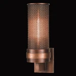 Fine Art Lamps 742050 Copper Veil Antiqued One Wall Sconce Lighting. Fixed Price $195.00.