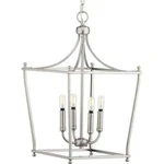 Progress Lighting Parkhurst 4-LIGHT Brushed Nickel Foyer Pendant. Fixed Price $170.26.