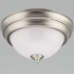 Eti Spin Light 9 In. 11.5-WATTS Brushed Nickel Led Flush Mount Ceiling. Fixed Price $36.00.