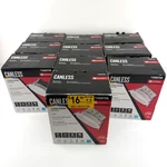Lot 10 Utilitech Canless Recessed Lighting Kit 1500758 Led Adjustable White 4.3". Fixed Price $55.18.