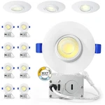 Ltpro 3 Inch Gimbal Led Recessed Lights, Waterproof For Showe.... Fixed Price $182.62.