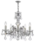 Crystorama 4376-CH-CL-MWP Maria Theresa 5-LIGHT Cut Crystal Chandelier. Fixed Price $574.00.