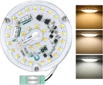 Inch Ceiling Fan Led Light Replacement, 18W 2100LM 3CCT 3000K 4500K 6000K,. Fixed Price $28.92.