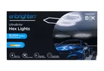 Enbrighten Ultrabrite Hex Lights 16PACK 16.5 IN./1.45FT Integrated Led Strip. Fixed Price $70.00.