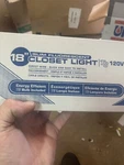 Lithonia Lighting 186PEY 18INCH Closet. Fixed Price $18.50.