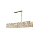 Fredrick Ramond Farrah Light Chandelier, Burnished Gold - FR33109BNG. Fixed Price $2549.15.