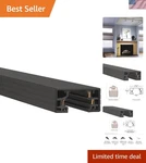 Track 6FT Single Circuit 120V With Endcaps Black. Fixed Price $83.99.