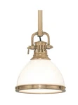 Hudson Valley Lighting 2622-AGB Randolph Single 10" Wide Pendant Brass. Fixed Price $400.00.