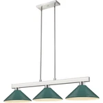 Z-lite 152BN-MDG Cobalt Billiard Light Brushed Nickel. Fixed Price $365.50.