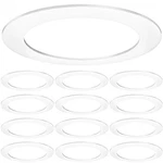 Sunco 12 Pack Goof Rings For 6 Inch Recessed Lights, Flush Mount White Can Li.... Fixed Price $32.49.
