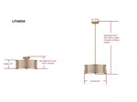Safavieh Giotta Drum Pendant Light, Reduced Price 2172785606 LIT4203A. Fixed Price $99.00.