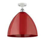 Innovations Ballston Ply Dome 16" Semi-flush, W/ch/rd 516-1C-WPC-MBD-16-RD. Fixed Price $308.00.