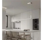 Sedelan Modern Pendant Light, Dimmable Led Linear Lights For Kitchen.... Fixed Price $50.00.