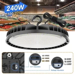 Kukuppo High Bay Led Shop Lights Adjustable 240W For Gym Factory Warehouse Lamp. Fixed Price $67.59.