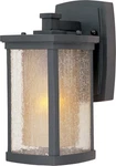 Maxim 3152 Bronze / Seedy & Wilshire Glass Bungalow 11" 1-LIGHT Wall Sconce. Fixed Price $99.00.