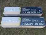 2X Hampton Bay Greyrock 3.44FT 5-LIGHT Brushed Nickel Integrated Led Track. Fixed Price $117.59.