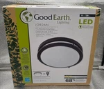 Good Earth Lighting Jordan 11-IN Bronze Led Flush Mount New Box. Fixed Price $27.99.