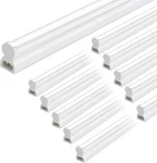 Hykolity Pack Led Shop Light 4FT, T5 Integrated Single 22W-10, 6500K. Fixed Price $107.49.