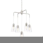 Designers Fountain Echo Light Chandelier, Satin Platinum 87885-SP. Fixed Price $64.99.