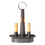Irvins Country Tinware Oval Double Accent Light Smokey Black. Fixed Price $57.99.