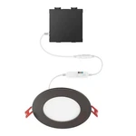 Commercial Electric 4 In. Led 2-LEVEL Recessed Light, Oil Rubbed Bronze. Fixed Price $11.99.