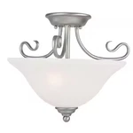 Livex Lighting 6121-91 Coronado Brushed Nickel Ceiling Mount. Fixed Price $159.90.