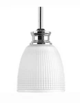 Progress Lucky Light Mini-pendant, Polished Chrome, White Prismatic P5088-15. Fixed Price $58.07.