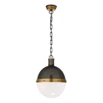 Visual Comfort Hicks Large Pendant (bronze & Antique Brass) Tob 5063BZ/HAB-WG. Fixed Price $719.10.