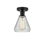 Innovations Edison Conesus Light Semi-flush Mount, Black 616-1F-BK-G275. Fixed Price $165.00.