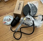 Home Decorators 1-LIGHT Pendant, Vintage Bulb, All Hardware, Without The Shade. Fixed Price $15.00.