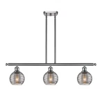 Innovations Lighting 516-3I 9 36 Athens Deco Swirl Chandelier Brushed Satin. Fixed Price $611.60.