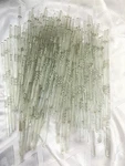 99 Pcs Mid Century Modern Lightolier Gaetano Sciolari Chandelier 9" Glass Rods. Fixed Price $215.00.