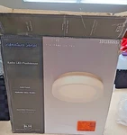 Alsy 13 In. 24-WATT Modern Brushed Gold-plated Integrated Led Flush Mount *A1. Fixed Price $60.99.