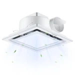 Bathroom Exhaust Fan With Light 10" Ultra Quiet 1.0 SONES,1000LM, 5CCT, Exhau.... Fixed Price $69.74.