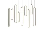 Afx SIEP99LAJD1LNR9 Pendant 36"W Led Linear - Painted Nickel. Fixed Price $1138.00.