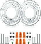 Qc 2 Pack Universal Light Fixture Mounting Bracket, 4 Inches Diameter Steel Cros. Fixed Price $14.95.