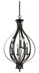Proline By Vaxcel Adams 6 Light Chandelier Oil Burnished Bronze. Fixed Price $74.95.