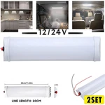 2SET 12V Car Led Interior Light Roof Dome Ceiling Lamp For Rv Trailer Camper Tru. Fixed Price $19.47.