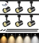 5-COLOR 6-LIGHT Led Track Lighting Kit With 6.6FT Type Rail,. Fixed Price $233.43.