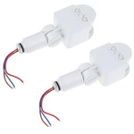 2PCS New Pir Motion Sensor Switch Infrared Wall Mount Ac 110-240V. Fixed Price $13.29.