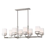 Livex Lighting 40198-91 Harding Island Brushed Nickel. Fixed Price $1199.97.