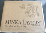 Minka Lavery Garrison Single Light 9" Tall Bathroom Sconce Seedy Glass 3341-098. Fixed Price $80.00.