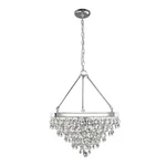 Milton 6-LIGHT Chrome Crystal Pendant By Decor Living. Fixed Price $149.40.