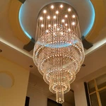 Large Luxury Modern Crystal Chandelier Lighting 18-LIGHTS Raindrop Ceiling. Fixed Price $376.07.