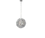 ET2 E22093-28 Fiori 12-LIGHT Single Pendant, Polished Chrome Finish.. Fixed Price $699.99.