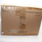 Craftmade Foxwood Industrial Pendant 3-LIGHT 180 Total Watts 53692-FBDT. Fixed Price $73.85.